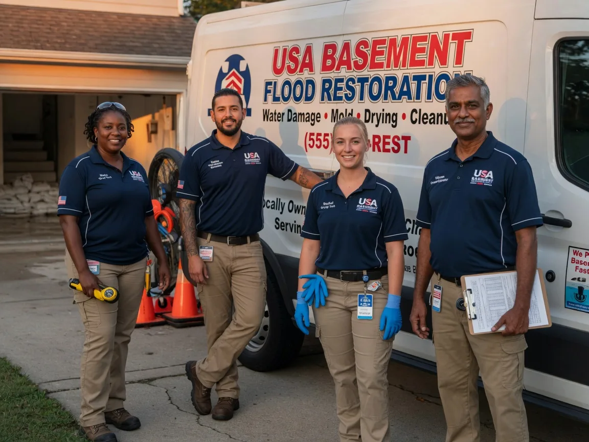 Basement Flood Cleanup company in Bryants Store, KY